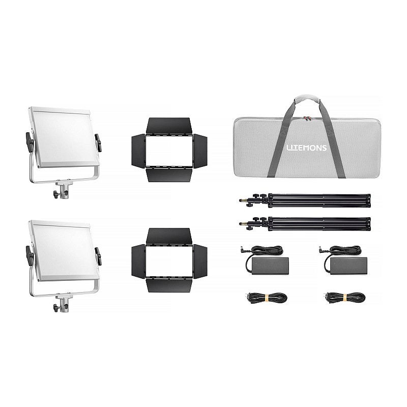 Godox Litemons LP400R K2 RGB 36W LED Light Panel 2 Light Kit