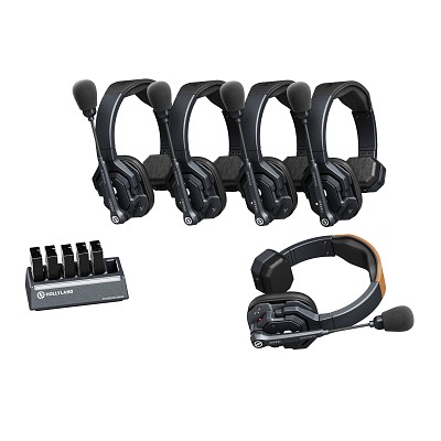 Hollyland Solidcom SE 5S 5-User Full-Duplex Intercom System with ENC
