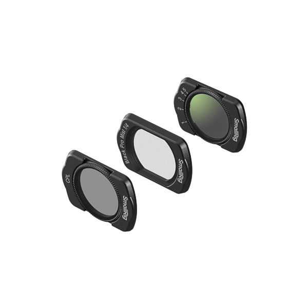 SmallRig 5832 Filter Set for DJI Osmo Pocket 4 / 3 (ND, CPL & Black Mist)
