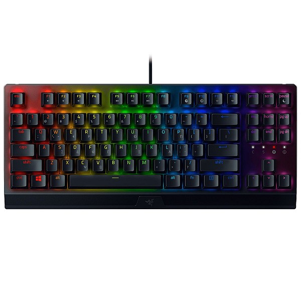 Razer BLACKWIDOW V3 TENKEYLESS Mechanical Gaming Keyboard Green Switches GR Layout