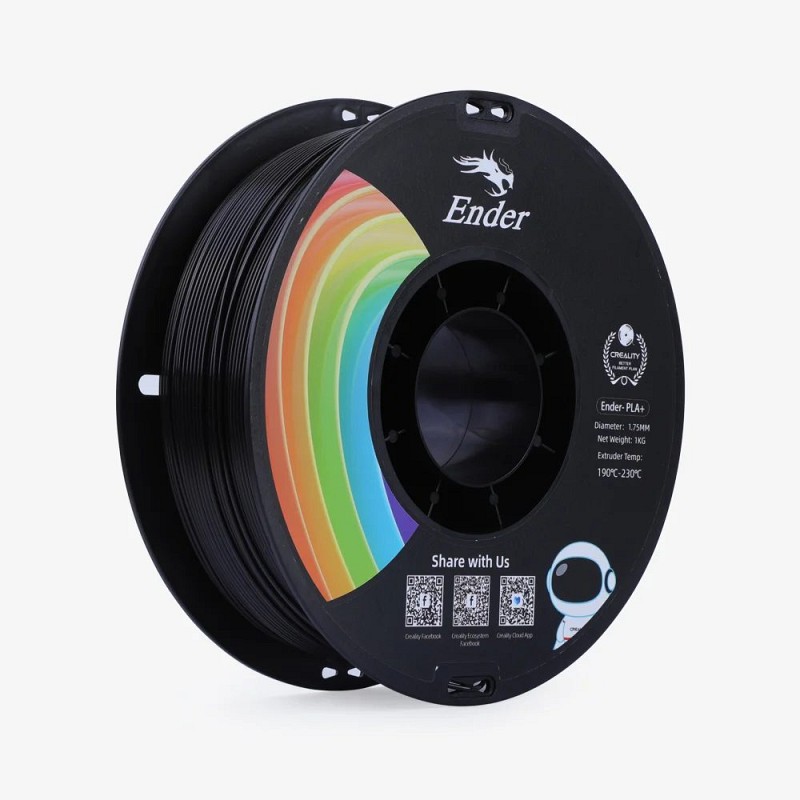 Creality EN-PLA+ Black Ender 3D Printer Filament