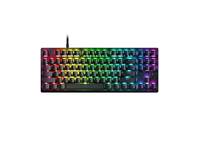 Razer Huntsman V3 X TENKEYLESS - GAMING RGB OPTICAL KEYBOARD (CLICKY PURPLE SWITCH) - GR LAYOUT