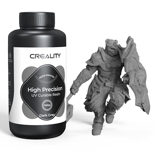 Creality LCD 8K High Precision UV Curable Resin Dark Grey 1kg