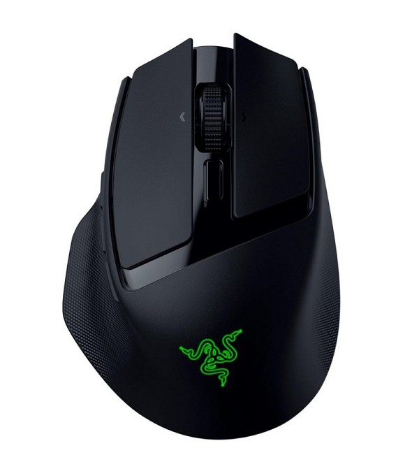 Razer BASILISK MOBILE Wireless Ergonomic Mouse ChatGPT AI RGB Gaming Long Battery